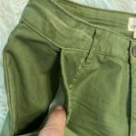 O'Neill O’NEILL ankle junior Pants size 7 inseam 24” good condition color green Photo 11