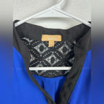 Takara ‎ Sleeveless Electric Blue/Black Shirt Size Small Photo 3