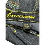Evolution Girl Jeans Straight Thick Stitching Size 13/14 NWT Photo 4