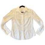 J. McLaughlin  white square textured collared button up 4 Photo 8