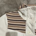 prAna Women Size M Rowen Knit Button Down Cream Jacket Coat Breathe Fall Outdoor Photo 5