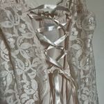 Dantelle Vintage Elegant off white Lace Slip Dress size small Photo 6