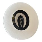 HAT MEXICAN Artisanal Hand Painted Fedora Mandala Sombrero Panama Bohemian White Photo 4