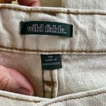 Wild Fable  Women's Beige High Rise Straight Leg Jeans Size 14. NEW Photo 7