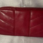 Ted Baker Magenta leather zip around clutch wallet Photo 1