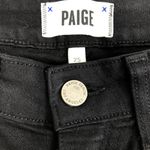 Paige Transcend Hoxton Ankle Jeans Women 25 Black Raw Hem City Lifestyle Travel Photo 8