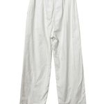 Free People  Paper Bag Relaxed Fit Wide Leg Cotton Pants White Women’s 2 Photo 2