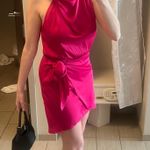 Pink high neck Dress Photo 0