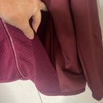 Columbia  xl pullover jacket burgundy ribbed pockets Photo 2