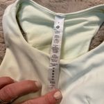Lululemon Invigorate Train Tank‎ Size 0 Lime Green Athletic Workout Photo 1
