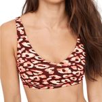 Aerie Offline By Womens Medium Support Stretch Bra Leopard Print Size XS NWT Photo 0