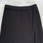 Abercrombie & Fitch Abercrombie Black Rib Midi Pencil Skirt Photo 5