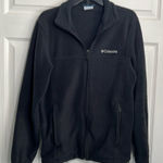 Columbia Full Zip Fleece Jacket - Size Small - Black Photo 0