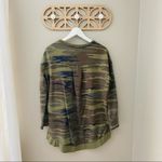 Z Supply  Oversized Pullover Camo Top Green Sz XS Photo 5