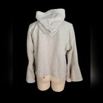 Melrose and Market Cropped Lt. Gray Cotton Hoodie Photo 2
