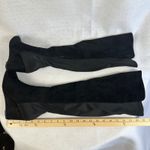 Zigisoho Black Suede Over The Knee Wedge Boots Womens 6 Streetwear Photo 10