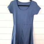 Outdoor Research Blue Striped Short Sleeve Dress Size 8 Photo 3