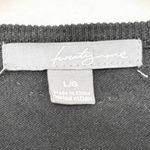 Twenty One Y2K  Beaded Cardigan Size‎ L Black Whimsigoth Witchy Fairy Grunge Goth Photo 3