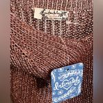 Free People  Intimately Gold Coast Rose Gold Metallic Bodysuit Size S NWT Photo 8