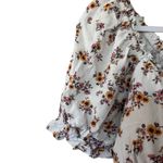 No Boundaries Baby Doll Top Crop Puff Sleeve Floral Y2K Smocking Milk Maid XXL  Photo 9