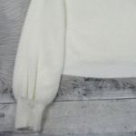 Molly Bracken LA MAISON x Cream Ribbed Cutout Crewneck Sweater Women’s Size XL Photo 7