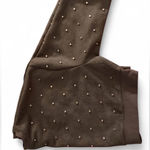 ZARA  Women's Brown Studded Crewneck Sweater Photo 4