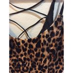 Victoria's Secret  animal print sport bra Criss cross back Size Medium M Photo 2
