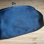 Vintage B. Altman & Co. Black Satin Clutch Photo 2