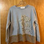 Liz Claiborne Sweater Embroidered Tree Design LizSport Vintage Women’s Large Photo 0