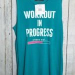 Chin Up Apparel Chin Up Graphic Work Out Tank Size M Photo 1