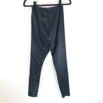 L'Agence Satin Leggings Pull On Stretch Black XS Photo 1