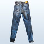 American Eagle Medium Wash Mid-rise Jeans, Size 00 Short Photo 2