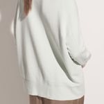 Vince Drop Shoulder Pullover in Sea Foam Small Photo 4