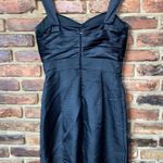 Max and Cleo Black Textured Sleeveless Little Mini Cocktail Dress Women's Size 6 Photo 3