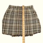 ZARA Goodnight Macaroon tweed mini skirt Sz M Photo 3