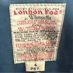 London Fog  Vintage Trench Coat Women’s 4 Petite Classic Belted  Blue Gray Photo 4