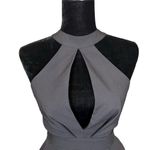 Lulus Smile Sweetly Black Skater Open Back Deep V Cocktail Dress Size Small Photo 7