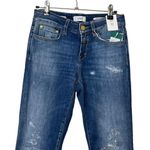 Closed NWT Baker Slim Jeans Women’s Size 24 Blue Distressed Ankle Organic Cotton Photo 2