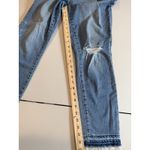 Old Navy  Jeans Women 33" Curvy Skinny Raw Hem Stretch Distressed Travel Vacation Photo 3