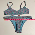 Solid & Striped  Rachel Bikini Top and Bottom in Ditsy Floral Size Medium Photo 4