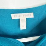 Eileen Fisher Size Small Boat Neck Boxy Organic Cotton Short Sleeve Top Photo 3