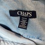 CHAPS Denim Shirt Summer Beach Button Down Front  Womens Small Photo 6