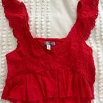 Urban Outfitters Red Top Photo 0