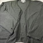 Jennifer Moore  Charcoal Knit Top Photo 6
