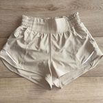 Lululemon  Hotty Hot High-Rise Lined 2.5” Shorts in Mojave Tan Photo 1