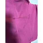 Halara  Crisscross Backless Flare Mini Dance Active Dress Large magenta/fig NEW Photo 9