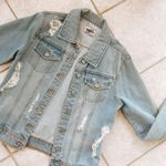 Forever 21 Distressed Denim Jacket Photo 0