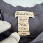 One Clothing Vintage Y2K Gray Rock Baby Tee Size Large Grunge Goth Punk 2000’s Photo 2