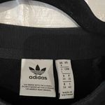 Adidas  Black Trefoil Logo Sweatshirt Size Large Photo 4
