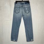 Mother Superior The Tomcat High Waisted Straight Crop Jeans Blue Size 26 Photo 9